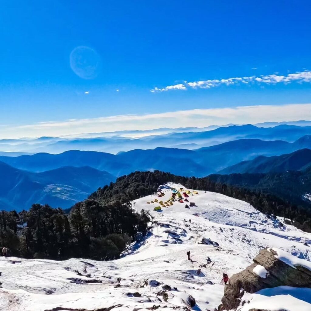 brahmatal trek base camp